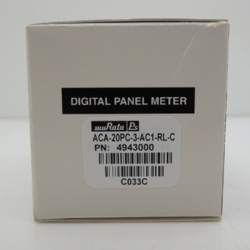 Murata Power Solutions 21.3mm x 33.9mm AC Digital Ammeter ACA-20PC-3-AC1-RL-C