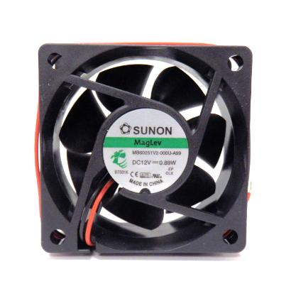 Sunon MB60251V2-000U-A99 60x25mm 12VDC Square Fan