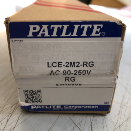 Patlite LCE-2M2-RG Green Red Visual Warning Tower – Primelec