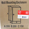 RS Pro 200 mm x 200 mm x 150mm IP66 Steel Wall Box Enclosure Model: ST2215 775-5785