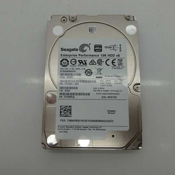 Seagate Enterprise 900GB 10K RPM SAS 12GBPS 128MB 2.5inch Hard Drive  ST900MM0008