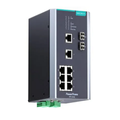 Moxa 10 Port Ethernet Switch PT-510-SS-LC-HV