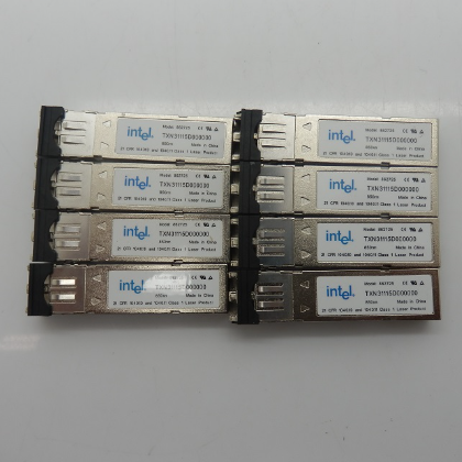 Lot of 8 Intel 850nm Transceiver TNX31115D000000 Model: 862725
