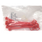 Deltron Components 220-6222 180mm Red Reusable Cable Tie 075-0600-10