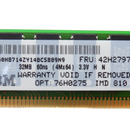 IBM 32MB EDO DIMM Memory Module Upgrade OPT 76H0275 FRU 42H2729