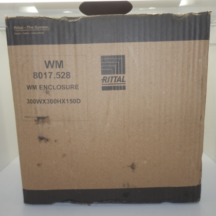 Rittal IP66 12" x 12" x 6" Industrial Steel Box Enclosure WM8017528