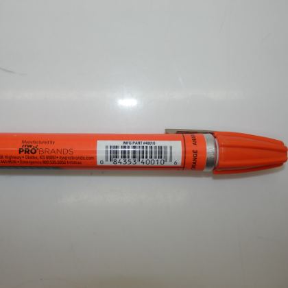 Dykem Brite-Mark Orange Medium Tip Permanent Paint Marker 40010