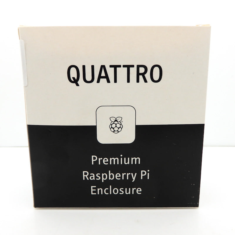 DesignSpark Quattro Black ABS Case For Raspberry Pi 2 3 B+ ASM-1900039-21