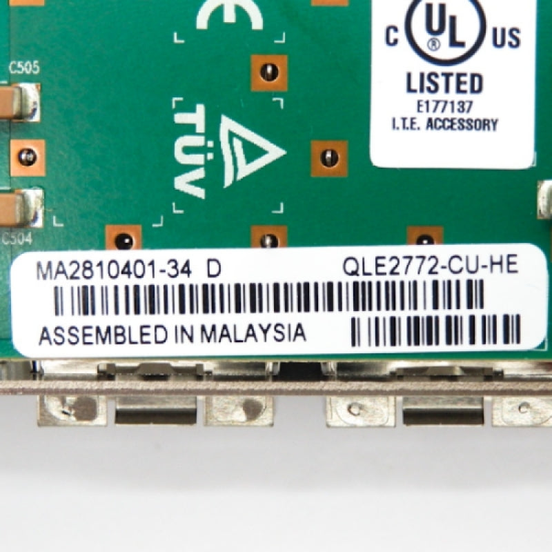 HPE 16Gb 2-Port Fibre Channel Host Bus Adapter QLE2772-CU-HE