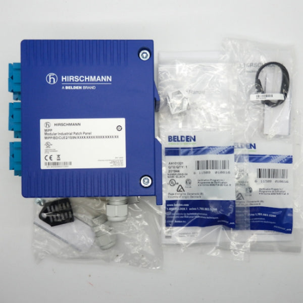 Belden Modular Industrial Patch Panel MIPP/BD/CUE2/1S9N – Primelec
