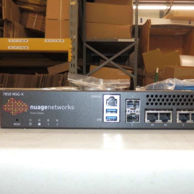 Nuage 7850 NSG-X 2SFP+ 4F 4T AC 3HE10833AA Networks Services Gateway-X