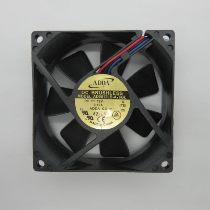 ADDA DC12V 0.12A 3-Wire DC Fan AD0812LB-A76GL – Primelec