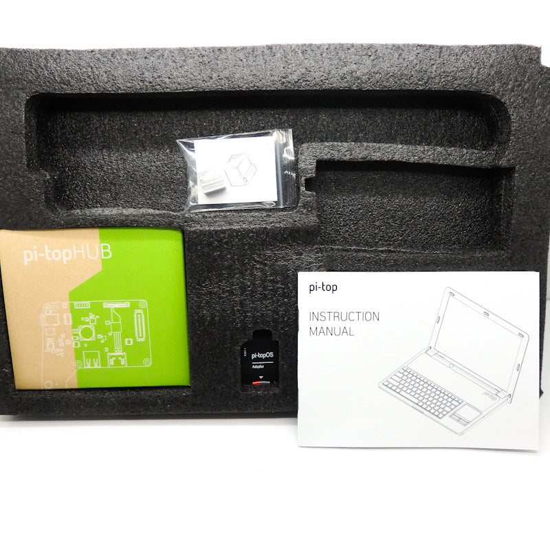 Pi-Top DIY Laptop Kit w/ 13.3" HD Screen and Modular Components PT01-GY-US-JP