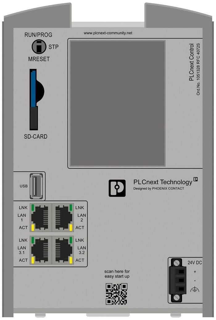 Phoenix Contact RFC 4072S PLCnext Safety Controller 1051328