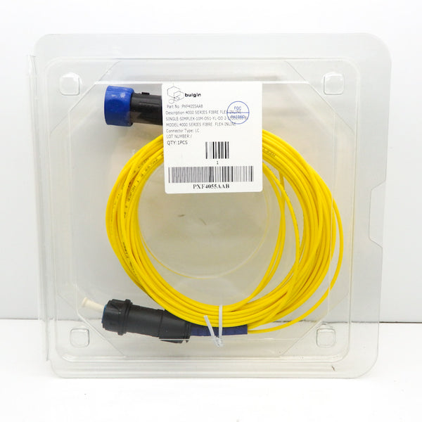 Bulgin 4000 Series 10m LC to LC MultiMode Fiber Optic Cable PXF4055AAB