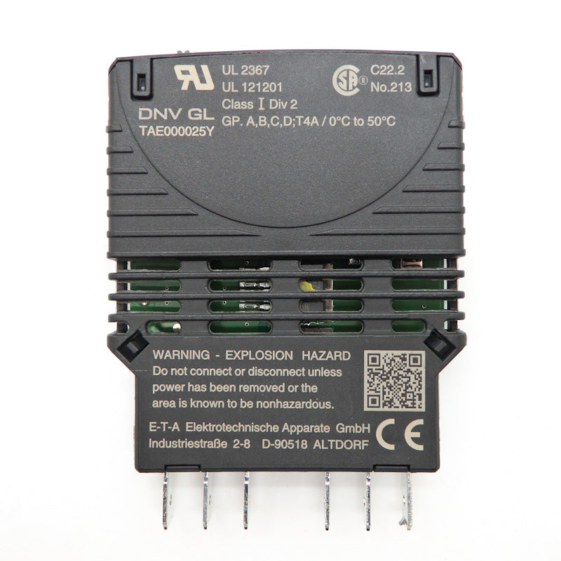 E-T-A 24VDC 6A Electronic Circuit Protector ESX10-101-DC24V-6A