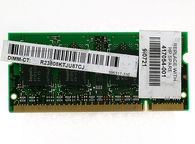 1GB HP Hynix Pavilion DDR2 PC2-5300S SODIMM  417054-001