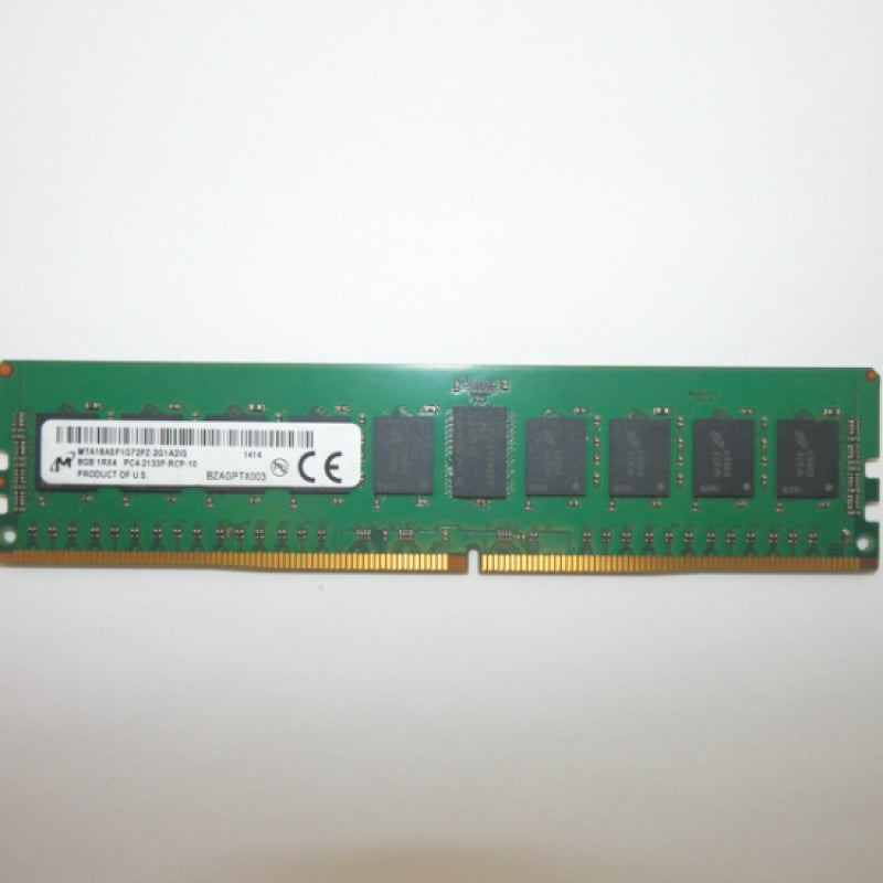Micron 8GB 1Rx4 PC4-2133P Server Memory RAM MTA18ASF1G72PZ-2G1A2IG