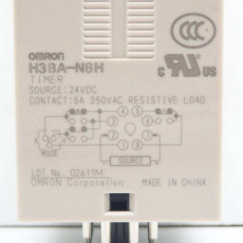 Omron 8 Pin Multi Timer H3BA-N8H DC24V