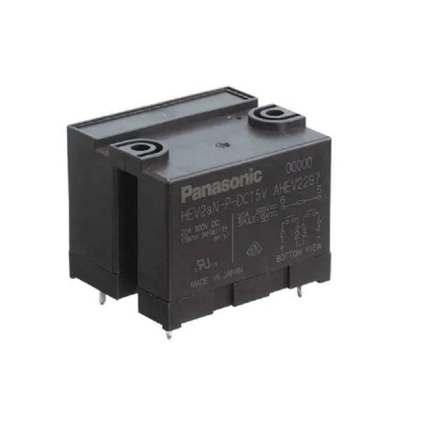 Panasonic 15V DPST-NO Power Relay HEV2AN-P-DC15V
