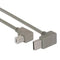 L-Com 3m Right Angle USB Cable, Angle A Male/ Up Angle B Male CA90UA-90UB-3M