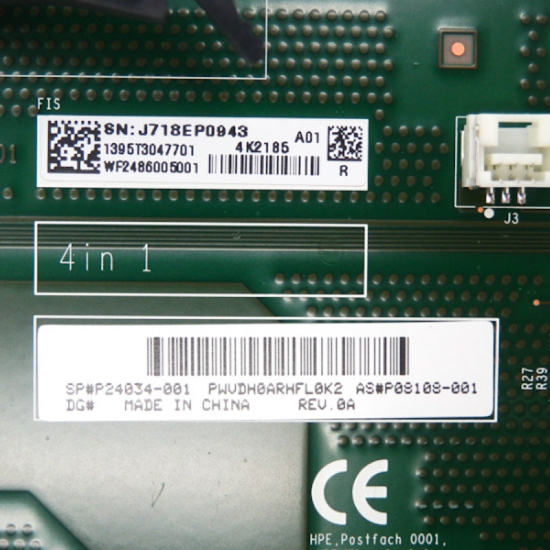 HP DL G10 Plus X16 Tertiary PCIE Riser Board SP