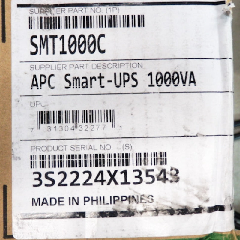 APC Smart-UPS 1000VA LCD 120V with SmartConnect SMT1000C