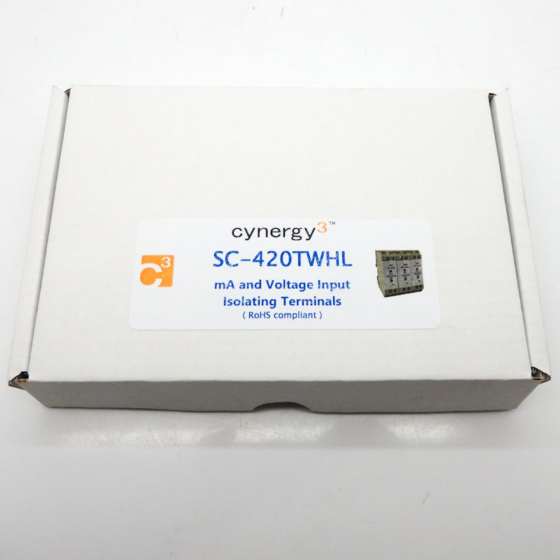 Sensata Cynergy3 mA and Voltage Input Isolating Terminals SC-420TWHL