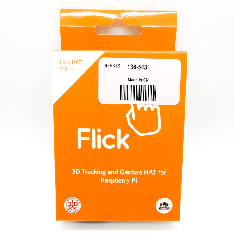 Pi Supply Flick HAT 3D Tracking and Gesture HAT for Raspberry Pi A+ B+ 2B 3B