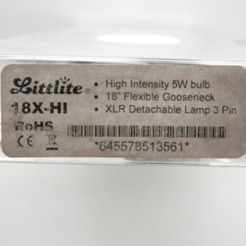 Littlite X-HI Series 18Inch Gooseneck Console Light 18X-HI