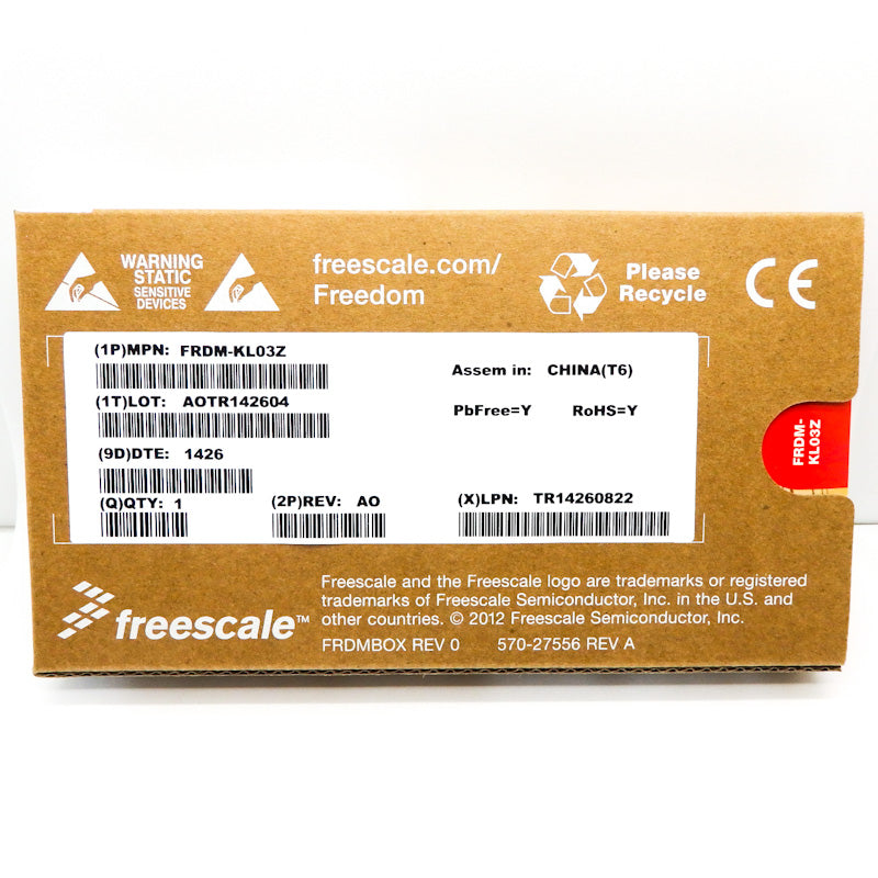 NXP Freescale Freedom Development Platform for Kinetis KL03 MCUs FRDM ...