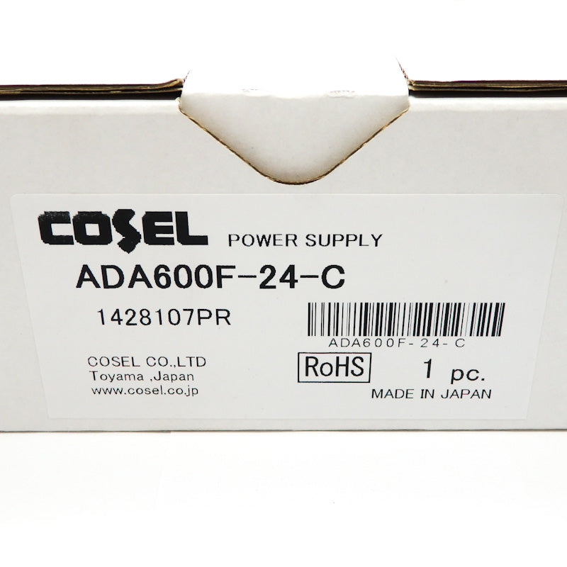Cosel ADA Series 600W 24VDC 14A Enclosed Switching Power Supply ADA600F-24-C