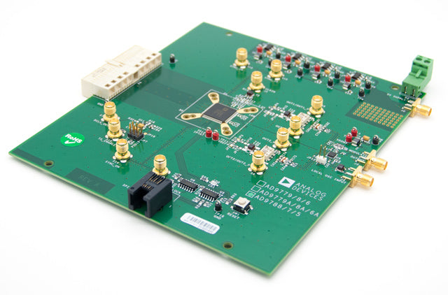 Analog Devices Evaluation Board Kit for Dual 14--Bit 800 MSPS DAC with Low Power 32-Bit Complex NCO