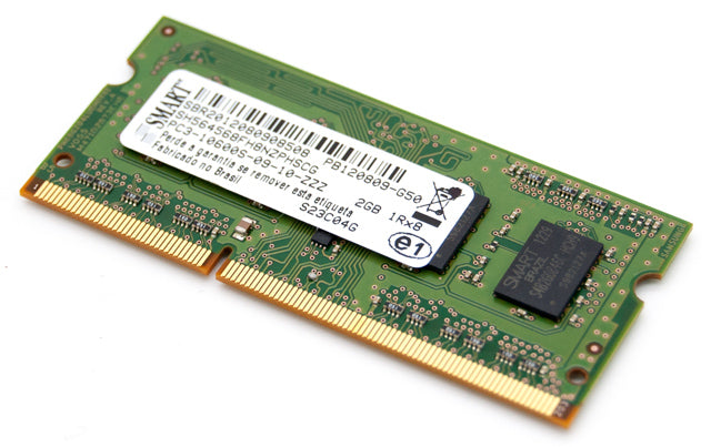 HP Smart 2GB PC3-10600 DDR3-1333MHz CL9 204-Pin SoDimm Memory Module PN:536723-292 P/N:SH564568FH8NZ