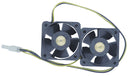 Elina Dual 40 x 40 x 20mm 5-Volt Cooling Fans Assembly PN: HDF4020L-05LB