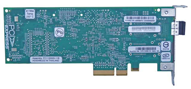 Emulex LightPulse X4 HBA PCI-E 4Gb Fibre Channel LPE11000