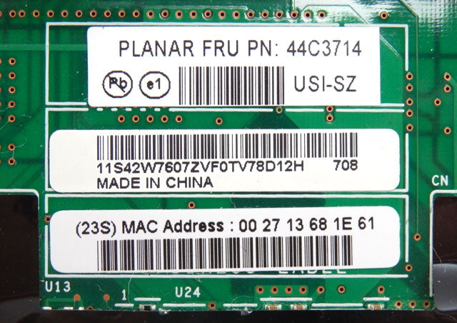 Systemboard für IBM ThinkPad T60 - ATI X1300 - FRU 42T0120 Systemboard für IBM ThinkPad T60 - ATI X1300 - FRU 42T0120