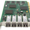 LSI Logic 2GB Quad Port 2GB/s PCI-64 Fibre Channel Card HBA LSI7004G2-LC