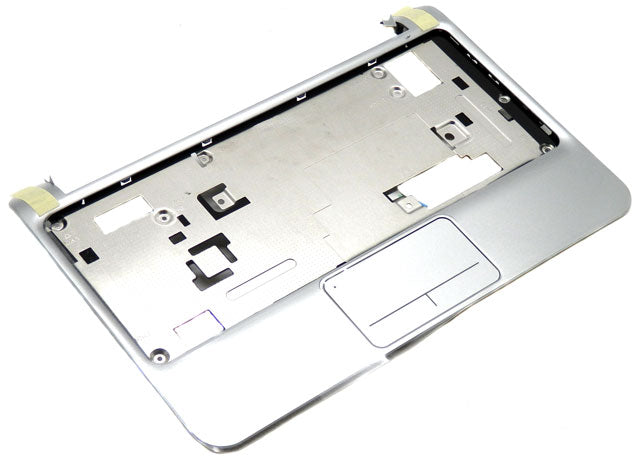 HP Mini 210 Silver Palmrest with TouchPad Assembly 635012-001