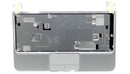 HP Mini 210 Silver Palmrest with TouchPad Assembly 635012-001