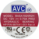 HP 687541-001 Elite 8300 CPU 12v Cooling Fan AVC BASA1825R2H