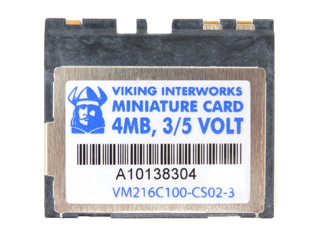 Viking Interworks 4MB 3/5V Miniature Flash Card VM216C100-CS02-3