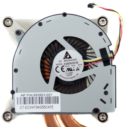 HP Compaq Elite 6300 All-In-One Heatsink Cooling Fan 693953-001