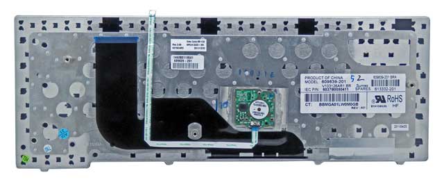 HP ProBook 6440 Series Brazilian/ Portuguese Keyboard 609839-201 613332-201
