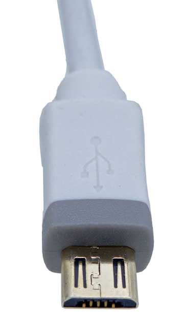 Mediabridge White 6 Foot USB 2.0 Micro-USB to USB Cable 30-004-06TW