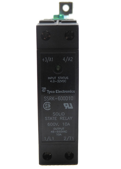 TE Connectivity 48 VAC 660 VAC 10A Solid State Relay SSRK-600D10