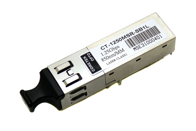 Coretek 1000BASE 1.25Gbps 850nm Fiber Channel SFP Transceiver CT-1250MSR-SB1L