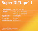 Pack of 10 Quantum 160/320GB Super DLTtape I Data Cartridge MR-SAMCL-01