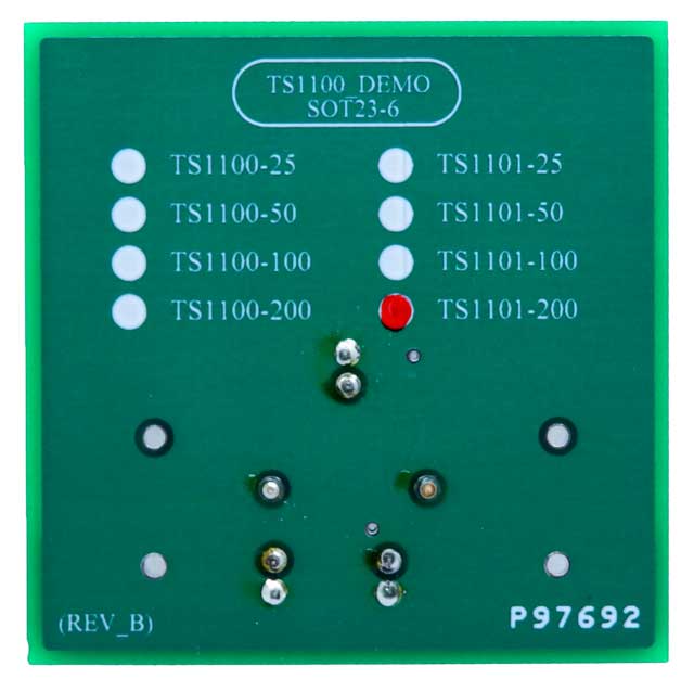 Touchstone Semiconductor TS1101-200DB Bidirectional Current-Sense Amplifier Demo Board