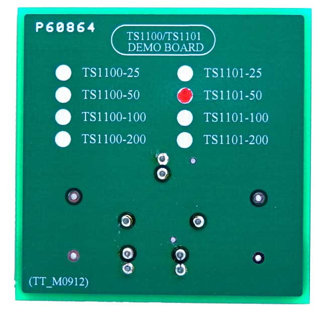 Touchstone Semiconductor TS1101-50DB Bidirectional Current-Sense Amplifier Demo Board